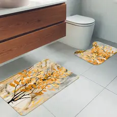 Tapete de banheiro Jogo 2 peças - Preço de fábrica, - Antiderrapante, Melhor Preço!!! + ENVIO RÁPIDO