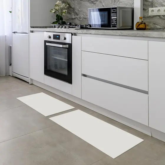 Conjunto 2 Tapetes de Cozinha Sem Estampa – Conforto e Praticidade