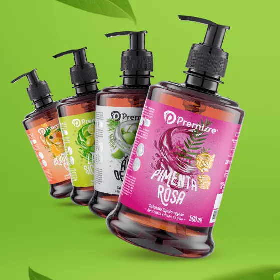 Sabonete Líquido Vegano 500ml - Premisse