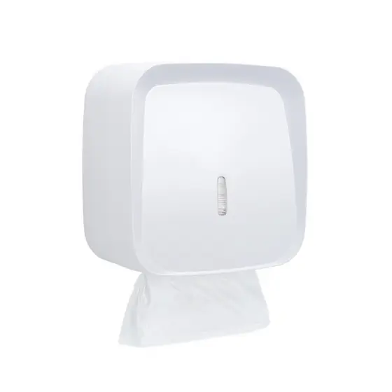 Dispenser Papel Toalha Toalheiro Grande Invoq Cor Branco - Premisse