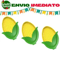 Kit com 3 Bandejas de Milho – Lançamento Mirandinha para Festas e Decoração