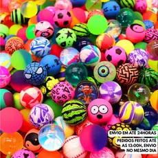 Kit Bolinhas 27mm Pula Pula Multicoloridas Festa Brinquedo Infantil