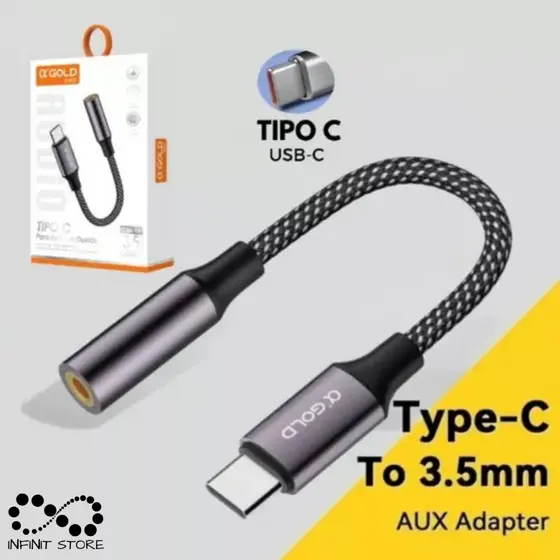 Cabo Adaptador De Fone De Ouvido Tipo-C/iPhone Para P2 P3 3.5mm Para Xiaomi, Samsung, Motorola, iPhone