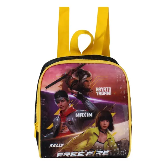 Lancheira Térmica Escolar Free Fire Garena Jogo Celular Resistente Original Meninos Tipo Merendeira