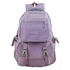 Mochila Juvenil Escolar Feminina Reforçada com Bastante Bolso para Passeio e Faculdade Segurança