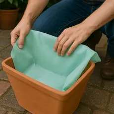 Manta de Drenagem Bidim para Vasos Evita Terra Vazando e Apodrecimento das Raízes