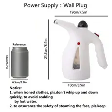 Passadeira 110v Vaporizador A Vapor De Roupas Tira Amasso Portátil 800w