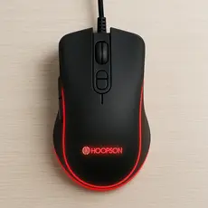 Mouse Gamer com LED Switch Omron DPI Ajustável até 3600 Ergonômico USB (SALDO - LER A DESCRIÇÃO)