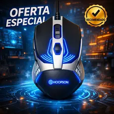 Mouse Gamer RGB LED Ergonômico com Switch Omron, Alta Precisão, USB (SALDO - LER A DESCRIÇÃO)