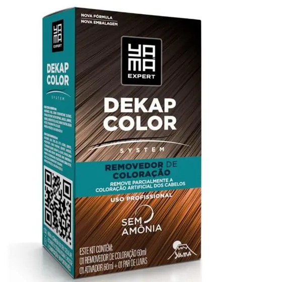 Removedor Coloração Capilar Sem Amônia Dekapcolor Yamá 120ml