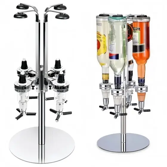 Dispenser Porta Bebidas Giratório Dosador Automático 4