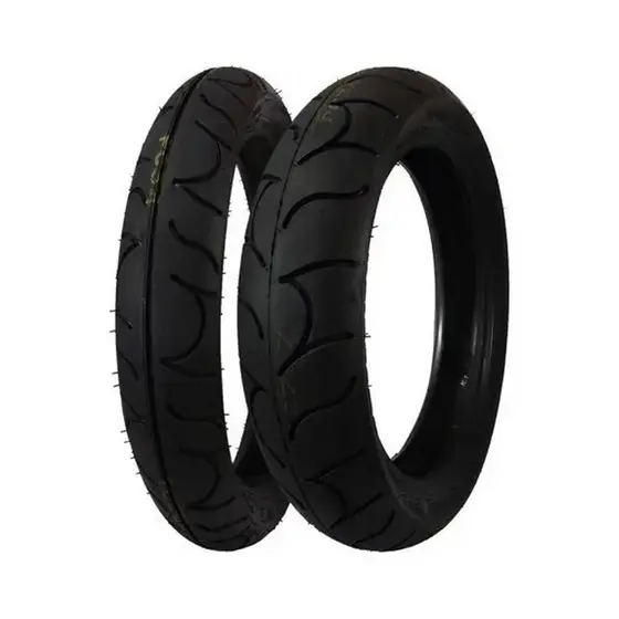 Par Pneu 110/70-17 + 140/70-17 Maggion Cb300 Cb250 twister MT 03 Fazer Gs500 Novo Uso Sem Câmara