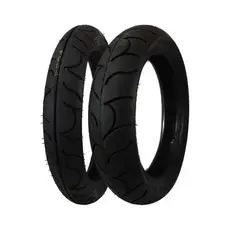Par Pneu 110/70-17  + 140/70-17 Maggion Cb300 Cb250 twister MT 03 Fazer Gs500 Novo Uso Sem Câmara