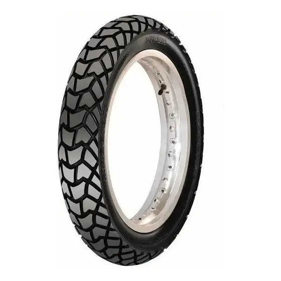 Pneu Traseiro 120/80-18 Viper Maggion Xre300 Xr250 Nx200 Xtz250 Lander Tenere Novo Envio Dia Uso Com Câmara