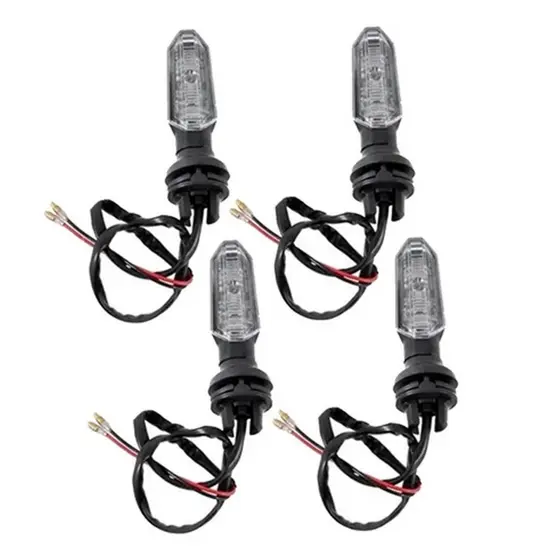 Pisca Led Honda Cb250f Cbtwister 4 Unidades Conjunto Dianteiro e Traseiro LM RACE