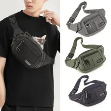 Bolsa de Cintura Multifuncional Unissex - Impermeável e Espaçosa para Esportes e Trabalho