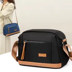 Bolsa carteiro feminina à prova d'água e resistente ao desgaste disponível em uma variedade de cores