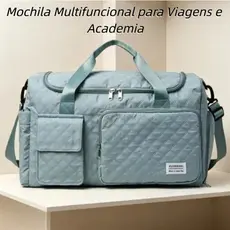 Bolsa Mala de Viagem Multifuncional **Espaçosa** Resistente e À Prova D'água para Viagem e Academia