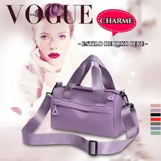 Bolsa Feminina Crossbody Transversal Pequena Necessaire Tecido Impermeável