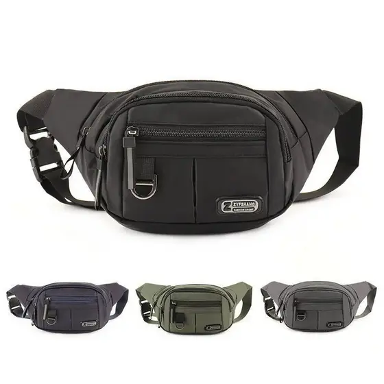 Pochete Masculina Impermeável com Alça Ajustável Estilosa Resistente e Versátil para Uso Diário,Mochila versátil popular