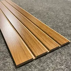 Kit Até 25 Unidades Ripado MDF 45×11 cm Placas Para Revestimento e Painel Decorativo