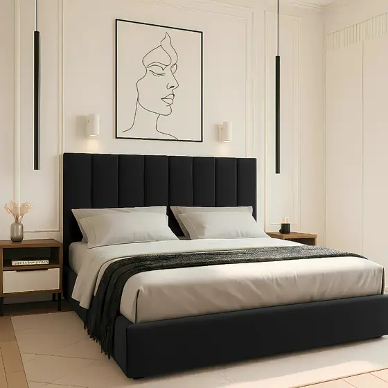 Kit 10 Cabeceira De Cama Estofada Para Cama Solteiro Box Queen King 45x20cm Envio Imediato