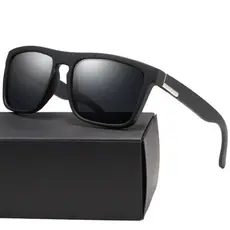 Óculos De Sol Unissex Quadrado Confort Casual Moderno Tendência para homens e mulheres, condução, pesca, designer, moda