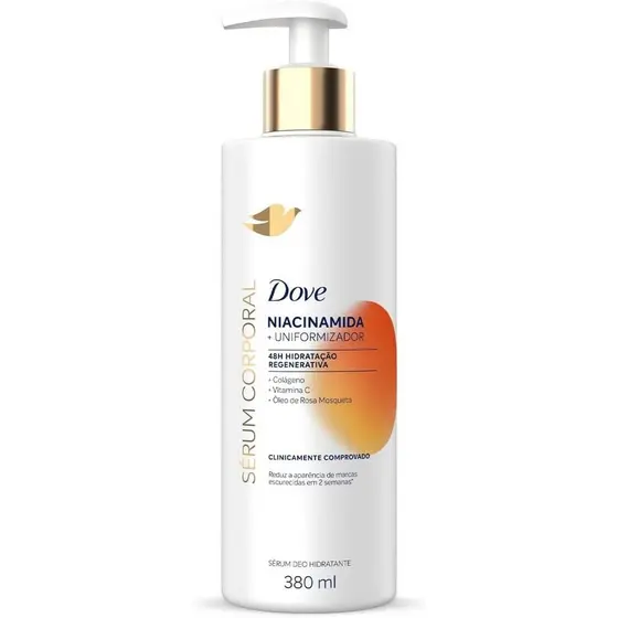 DOVE SÉRUM HIDRATANTE CORPORAL NIACINAMIDA + UNIFORMIZADOR 380ML