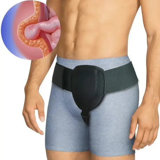 Treliça De Cinto De Hérnia Para Adultos Cinta Inguinal Ou Esportiva Suporte Alívio Da Dor Recuperação Com Almofada D