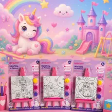 MINI TELA DE PINTURA LEO & LEO - UNICÓNIO