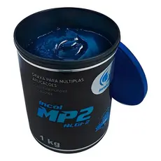 GRAXA AZUL LITIO 1 KG PARA ROLAMENTOS MANCAIS MULTIUSO ALTA TEMPERATURA BARATA PROMOCAO