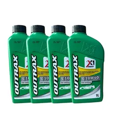 KIT 4 Oleo 10W40 Óleo Lubrificantes Semi sintetico 4 Litros Para Motor CArros Veiculos