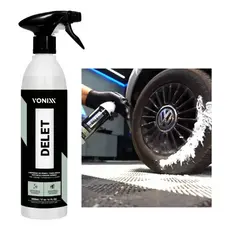 Limpador De Pneus Borrachas Plastico Delet 500ml Vonixx Novo Carro Moto Caminhao