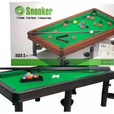 Mesa Sinuca Portatil Compacta Brinquedo Bilhar Infantil Adulto Com Tacos Completo