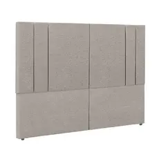 Cabeceira de Cama Box com Pé Tulipa Opções em Linho, Courino ou Suede