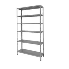 Prateleira Industrial Estante De Aço  Armario Multiuso Galvanizada 6 Bandejas