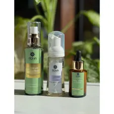 KIT SABONETE, ESPUMA DE LIMPEZA E SÉRUM RONA CARE COSMÉTICOS 1115-A
