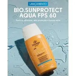 PROTETOR SOLAR BIOAGE FPS60 TEXTURA AQUA ANTIOXIDANTE 1113-A