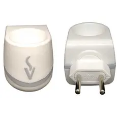 DIFUSOR ELÉTRICO DE ACRÍLICO VIA AROMA BRANCO 1008-A