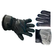 Luva Moto Corta Vento Quentinha Antiderrapante Resistente Inverno