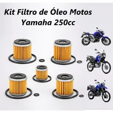 KIT FILTRO TROCA DE ÓLEO FAZER/TENERE/LANDER 250/FZ25