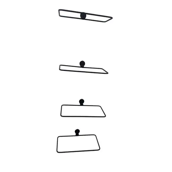 Suporte Multi Uso Retrô Luxo De Parede (exposição) Kit com 10 Unidades