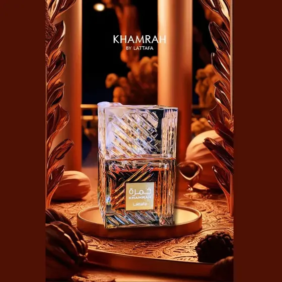 Perfume Nobre Perfume Lattafa Khamrah Eau De Parfum Unissex 100ml Presente dias