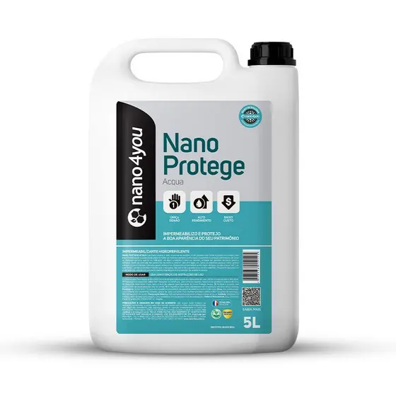 Nano Protege Acqua Impermeabilizante Multiuso para Superfícies 5L nano4you