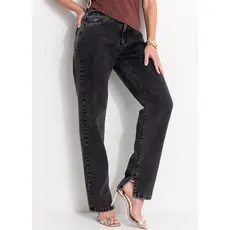 Calça Em Jeans  Preto Quintess