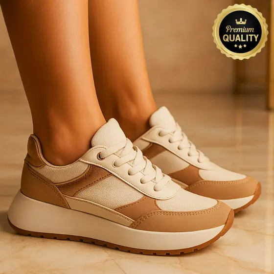 Tênis Feminino Casual Confortável Leve e Resistente ao Uso Diário