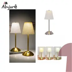 Luminária De Mesa Abajur LED 3 EM 1 Portátil Led Para Leitura Luz Noturno Abajur Quartoto Moderno