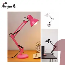 Luminária De Mesa Articulado Abajur Manícure Dobrável Para Salão De Beleza Escritório Escolar