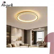 Luminária De Teto Led Minimalista Moderno Redondo Modelo 30CM 40CM 3500K Clean