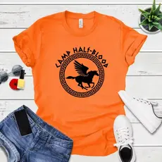 Camiseta Acampamento meio sangue Blusa percy jackson camisa Unissex Infantil ao G3 Plus